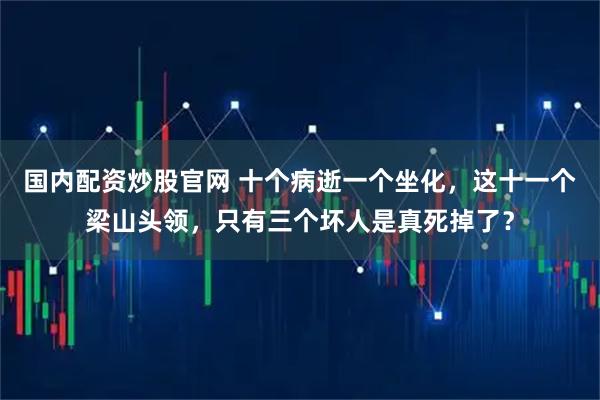 国内配资炒股官网 十个病逝一个坐化，这十一个梁山头领，只有三个坏人是真死掉了？